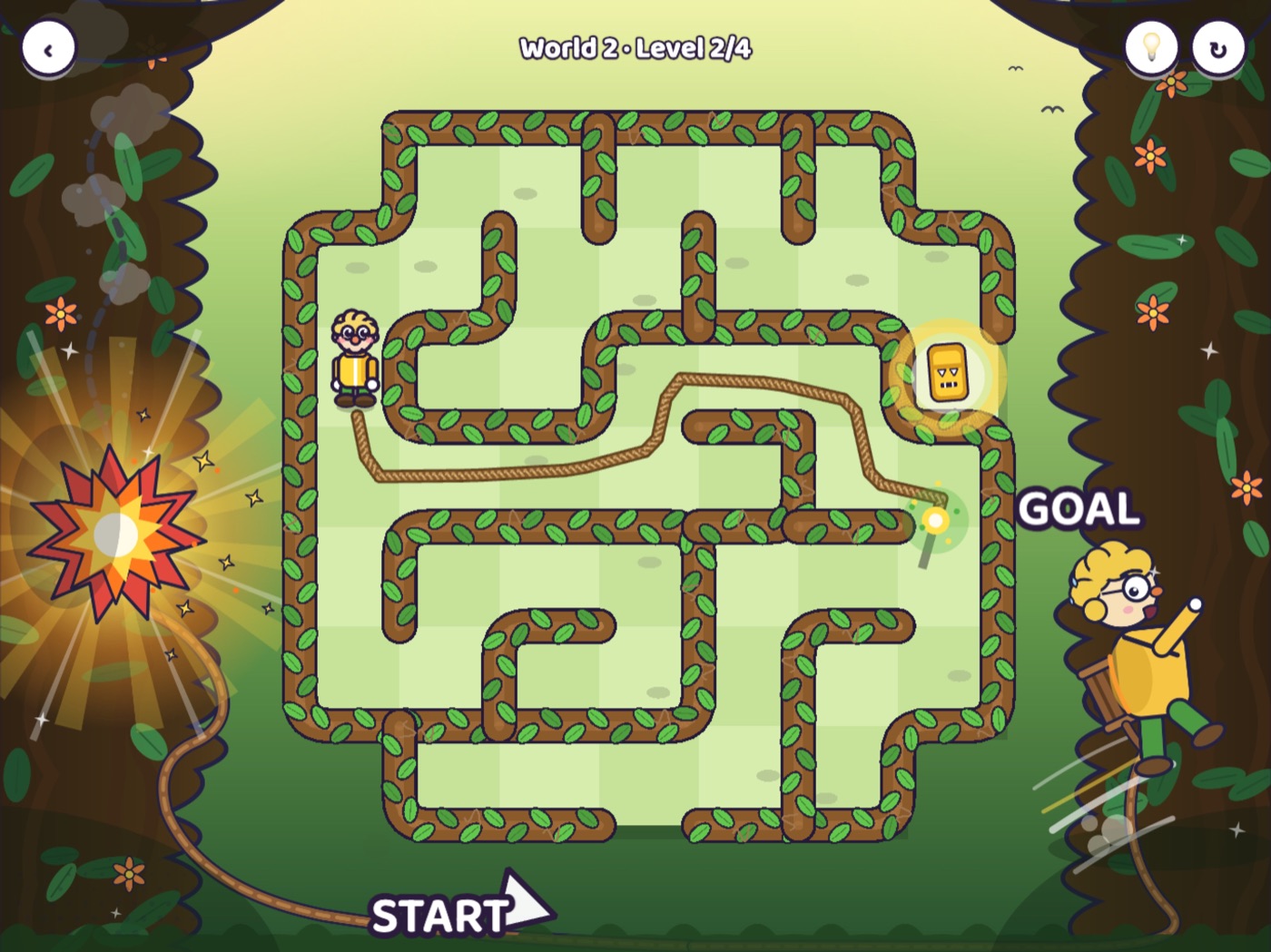 The lit fuse creeping along Otto's trail